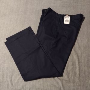 NWT Dickies Flex Loose Fit Double Knee Work Pants (36x32) Dark Navy